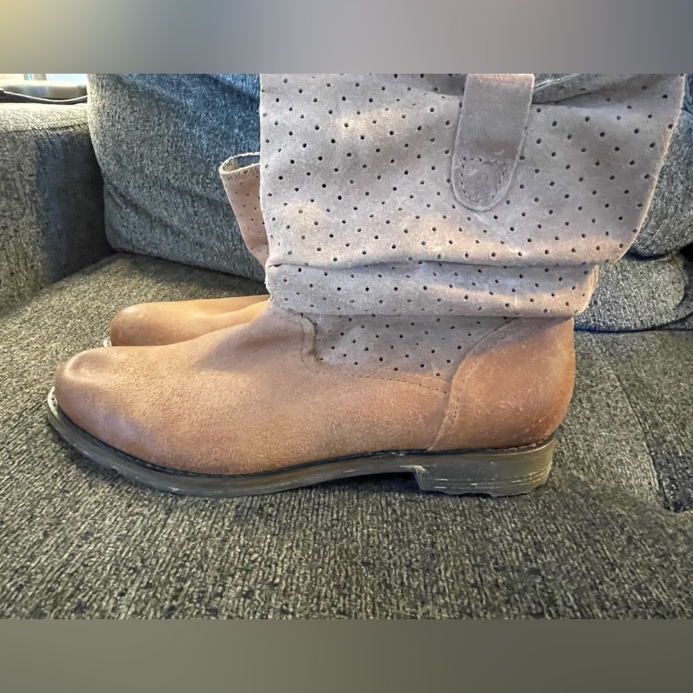 NWOT OTBT Slouchy Leather Boots Women’s 8.5